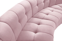 Load image into Gallery viewer, Limitless Pink Velvet 11pc. Modular Sectional