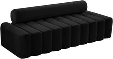 Load image into Gallery viewer, Melody Black Velvet Sofa