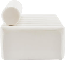 Load image into Gallery viewer, Melody Cream Velvet Loveseat