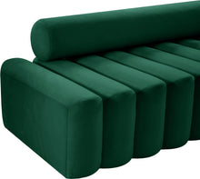Load image into Gallery viewer, Melody Green Velvet Loveseat