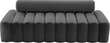 Load image into Gallery viewer, Melody Grey Velvet Sofa