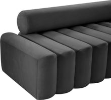 Load image into Gallery viewer, Melody Grey Velvet Sofa