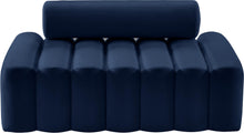 Load image into Gallery viewer, Melody Navy Velvet Loveseat