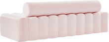 Load image into Gallery viewer, Melody Pink Velvet Sofa