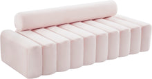 Load image into Gallery viewer, Melody Pink Velvet Sofa