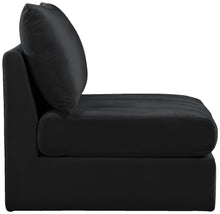 Load image into Gallery viewer, Jacob Black Velvet Armless