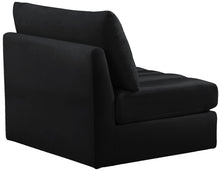 Load image into Gallery viewer, Jacob Black Velvet Armless
