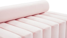 Load image into Gallery viewer, Melody Pink Velvet Loveseat