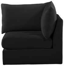 Load image into Gallery viewer, Jacob Black Velvet Corner