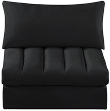 Load image into Gallery viewer, Jacob Black Velvet Armless