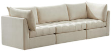 Load image into Gallery viewer, Jacob Cream Velvet Modular Sofa
