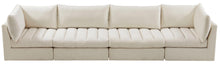 Load image into Gallery viewer, Jacob Cream Velvet Modular Sofa