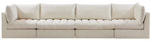 Load image into Gallery viewer, Jacob Cream Velvet Modular Sofa