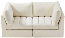 Load image into Gallery viewer, Jacob Cream Velvet Modular Sofa