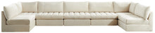 Load image into Gallery viewer, Jacob Cream Velvet Modular Sectional
