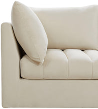 Load image into Gallery viewer, Jacob Cream Velvet Modular Sectional