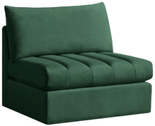 Load image into Gallery viewer, Jacob Green Velvet Armless