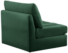 Load image into Gallery viewer, Jacob Green Velvet Armless