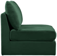 Load image into Gallery viewer, Jacob Green Velvet Armless