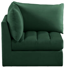 Load image into Gallery viewer, Jacob Green Velvet Corner