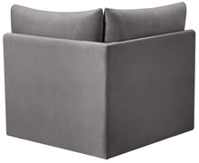 Load image into Gallery viewer, Jacob Grey Velvet Corner