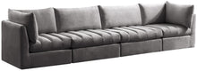 Load image into Gallery viewer, Jacob Grey Velvet Modular Sofa