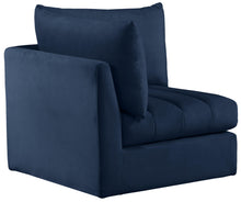Load image into Gallery viewer, Jacob Navy Velvet Corner