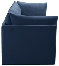Load image into Gallery viewer, Jacob Navy Velvet Modular Sofa