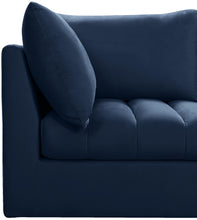 Load image into Gallery viewer, Jacob Navy Velvet Modular Sofa