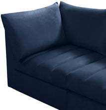 Load image into Gallery viewer, Jacob Navy Velvet Modular Sofa