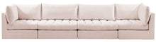 Load image into Gallery viewer, Jacob Pink Velvet Modular Sofa