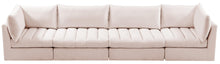 Load image into Gallery viewer, Jacob Pink Velvet Modular Sofa