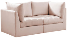 Load image into Gallery viewer, Jacob Pink Velvet Modular Sofa