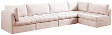 Load image into Gallery viewer, Jacob Pink Velvet Modular Sectional