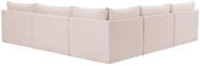 Load image into Gallery viewer, Jacob Pink Velvet Modular Sectional