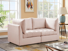Load image into Gallery viewer, Jacob Pink Velvet Modular Sofa