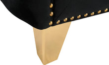 Load image into Gallery viewer, Michelle Black Velvet Chair