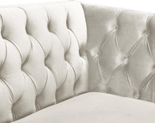 Load image into Gallery viewer, Michelle Cream Velvet Chair