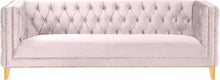 Load image into Gallery viewer, Michelle Pink Velvet Sofa