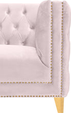 Load image into Gallery viewer, Michelle Pink Velvet Chair