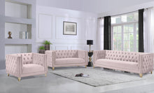 Load image into Gallery viewer, Michelle Pink Velvet Chair