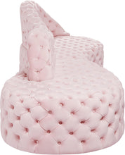 Load image into Gallery viewer, Royal Pink Velvet 2pc. Sectional