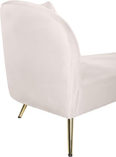 Load image into Gallery viewer, Nolan Cream Velvet Chaise