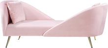 Load image into Gallery viewer, Nolan Pink Velvet Chaise