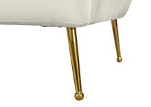 Load image into Gallery viewer, Tori Cream Velvet Loveseat