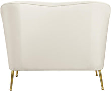 Load image into Gallery viewer, Hermosa Cream Velvet Chair