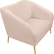 Load image into Gallery viewer, Hermosa Pink Velvet Chair