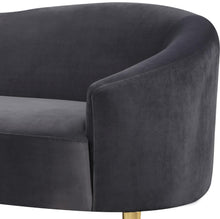 Load image into Gallery viewer, Ritz Grey Velvet Sofa