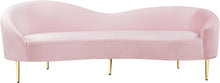 Load image into Gallery viewer, Ritz Pink Velvet Sofa