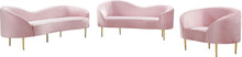 Load image into Gallery viewer, Ritz Pink Velvet Sofa
